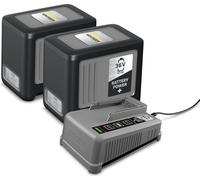 Kit Batteries + chargeur KÄRCHER - 2 * 36 V/6