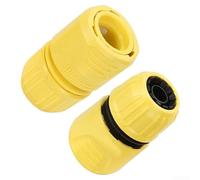 Kärcher Lot de 2 connecteurs de tuyau d'arrosage Jaune 4-5 points 36 x 62 mm