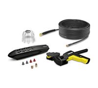 Kit nettoyage canalisations + gouttières KARCHER - Haute pression - 20m - Tête en laiton