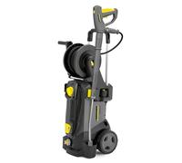 Kärcher Nettoyeur Haute Pression Eau Froide HD 6/13 CX Plus, 130 Bar, débit : 590 l/h, Poids : 28,3 kg, Tuyau : 10 m, Pistolet Haute Pression, Lance, buse Coupe-saleté, Enrouleur de Tuyau