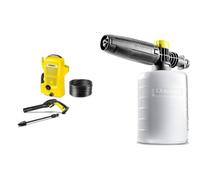 Kärcher Nettoyeur Haute Pression K 2 Universal Edition, Pression : Max. 110 Bar & Canon à Mousse 0,6L Accessoire pour nettoyeurs Haute Pression, Noir