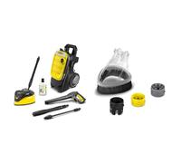 Kärcher Nettoyeur Haute Pression K 7 Compact Home, Pression : Max. 180 Bar, Débit : 600 l/h & Protection Anti éclaboussures Accessoire pour nettoyeurs Haute Pression, Noir/Transparent