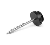 Kärcher Pic de fixation pour dévidoirs HBX (2.645-382.0) – Piquet en métal, niveau bulle, pivot 360°