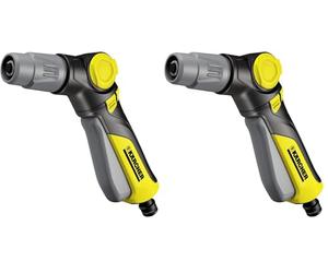 Kärcher Pistolet d'arrosage Plus, Poignée rotative, Réglage du débit (Lot de 2)