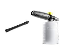 Kärcher Prolongateur de lance 0,4 m accessoire pour nettoyeurs haute pression & Canon à mousse 0,6L accessoire pour nettoyeurs haute pression, Noir