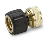 Kärcher Raccord de tuyau en laiton Kärcher 3/4"' avec Aqua Stop Quantité:1