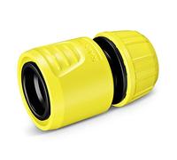 Kärcher Raccord de tuyau en plastique dur avec technologie AquaStop, pour tuyaux de jardin avec diamètre 1/2" - 5/8", système AquaStop pour éviter les fuites