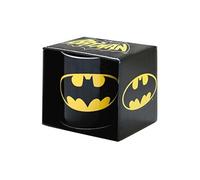 Kaffeebecher batman - logo - dc comics - schwarz - tasse - lizenziertes originaldesign - logoshirt