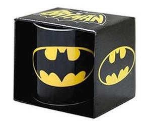 Kaffeebecher batman - logo - dc comics - schwarz - tasse - lizenziertes originaldesign - logoshirt G