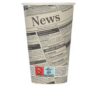 Kaffeebecher To Go Newsprint-Design 0,3l 50 Stück