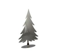 Kaheku Elvor arbre décoratif nickelé 10 cm