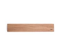 KAI Bande magnétique en chêne pour le rangement des couteaux - bois de haute qualité pour la cuisine - dimensions 39 x 6,5 x 3 cm - bande pour planche magnétique en bois pour la cuisine