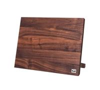 KAI Bloc à couteaux DM-0806 en noyer magnétique pour 6–8 couteaux