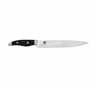 Kai couteau à jambon Shun Nagare Black, acier dual-core, bois de pakka, longueur de lame 23 cm, NDC-0704S