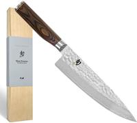 KAI Couteau de chef Shun Premier Tim Mälzer 20 cm – VG-MAX 61 HRC, Damas 32 couches