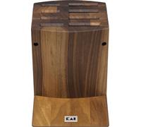 KAI DM-0810 Bloc à couteaux 'Shun', bois de noyer, pour 8 couteaux, non équipé, démontable (1 pièce)