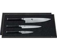 KAI Ensemble de couteaux 3 pièces Kai Shun Classic Chrome-noir