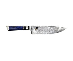 Kai Messer Europe Shun Engetsu 8 "couteau damassé avec lame de 20 cm, forgé à la main et limité