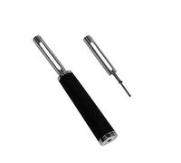 KAI Michel Bras Éplucheur Universel avec 2 Lames - Éplucheur en forme de I en acier inoxydable avec lame de 4,2 cm / manche de 10,5 cm - éplucheur pour légumes et fruits
