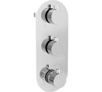 Kai mitigeur thermostatique douche/baignoire 3 sorties chromées (77603-00)