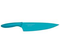 KAI Pure Komachi 2 Couteau de Chef 20 cm Longueur de Lame - Acier Inoxydable au Carbone 53 HRC - Revêtement Antiadhésif avec Manche en Polypropylène - Couleur Thon - Couteau de Cuisine Japonais