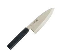 KAI Seki Magoroku Kinju et Hekiju Deba 18,0 cm de longueur de lame - 8A solide & SUS420J2 - 58 & 56 (±1) HRC - artisanal - Pakkawood & plastique PP - couperet japonais - Fabriqué au Japon