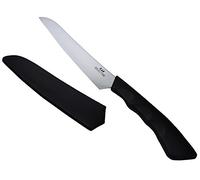 KAI Select Couteau à Fruits avec gaine en plastique et manche en plastique - acier inoxydable SUS420J2 - longueur de la lame 12 cm - couteau utilitaire couteau à fruits couteau d'office"