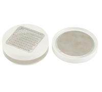 KAI Select Râpe de cuisine fine/très fine en acier inoxydable - 2 râpes pour gingembre (fine) et wasabi (très fine), avec récipient collecteur - dimensions 10 x 4,4 cm"