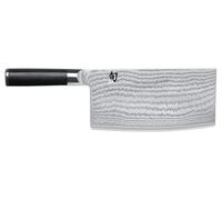 KAI Shun Classic Couteau de Chef Chinois 18 cm Longueur de Lame - Couteau Damas 32 Couches Noyau VG Max - 61 (±1) HRC - Manche en Pakkawood - Fabriqué au Japon - Couteau de Chef Chinois Forgé