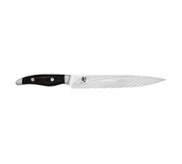 Kai couteau à jambon Shun Nagare Black, acier dual-core, bois de pakka, longueur de lame 23 cm, NDC-0704S