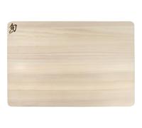 KAI Shun Planche à Découper Hinoki, taille L - cyprès japonais - dimensions 45,7 x 30,5 x 2 cm planche à découper planche en bois pour découper, Marron