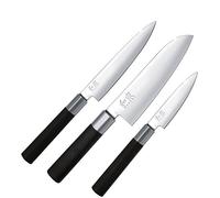 KAI Wasabi Set de 3 couteaux - Noir