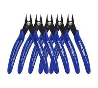 KAIHAOWIN 5PCS Pinces Coupantes de Côté, Pince Coupante Precision, Pinces Coupantes Diagonale, Pince Coupante Electricien pour Câble Électrique, Bijoux Réparation, Bricolage