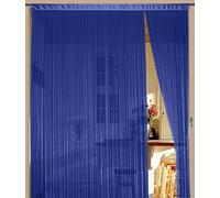 Kaikoon Rideau à fils, store à fils, 90 x 240 cm, bleu