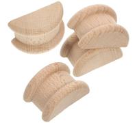 KAILIKETIY 4 Pièces Applique Décorative pour Meubles, Décoration de Meubles en Bois, Couleur Khaki, Installation Facile, Légère, pour Porte D'armoire et Cheminée, Style Moderne