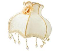 KAILIKETIY Abat-jour Design Simple et Moderne de Style Européen en Tissu Or Facile à Remplacer pour Lampe de Table et Lampadaire pour Hôtel et Maison