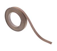 KAILIKETIY Bande de Placage en Bois Préencollée Finition Naturelle pour | Pose Facile, Adhérence Solide, Aspect Grain Authentique, Teinte Café, pour Étagères et Réparation de Meuble