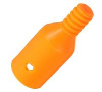 KAILIKETIY Connecteur de Manche de Balai Télescopique en Plastique Orange, Adaptateur à Filetage pour Remplacement, Usage Polyvalent en Nettoyage et Entretien