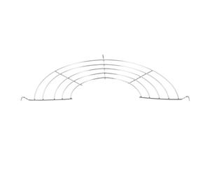 KAILIKETIY Grille de Vidange D'huile Coins Arrondis Semi-circulaire en Acier Inoxydable Accessoire de Cuisine Support de Cuisson Résistant et Plusieurs styles pour Barbecue Plusieurs styles