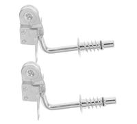 KAILIKETIY Lève-canapé 2pcs en Alliage de Zinc Argenté, Charnière de L'appui-tête Réglable pour Canapé et Lit, Accessoire Robuste à Forte Capacité de Charge