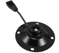 KAILIKETIY Mécanisme de Siège pour Tabouret Roulant avec Dossier, Base Pivotante en Fer Noir avec Levier de Commande pour Salons et Barbiers, Réglage Flexible
