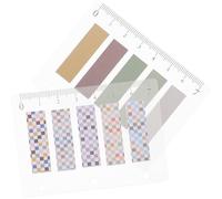 KAILIKETIY Onglets Autocollants Design Unique en PET Lot de 4 Rappel des Rendez-vous Personnels et Scolaires Plusieurs styles pour cahiers rigides Travail Agendas Plusieurs styles