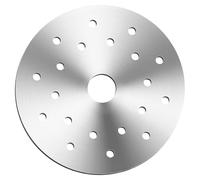KAILIKETIY Plaque de Transfert Thermique - en Acier Inoxydable 15 Cm - Dispositif pour Platines Inox Favorise la Diffusion Homogène la Chaleur Utilisable avec Table de Cuisson à Induction