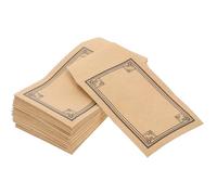 KAILIKETIY pour Besoins Organisationnels en Papier Kraft Auto-adhésives 50 Mini Enveloppes Pochettes Compactes et Polyvalentes 50 Pièces pour Petits Objets et Articles Artisanaux