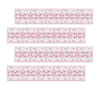 KAILIKETIY Serviettes en Papier Rouges pour Mariage et Saint-valentin, Lot de 20pcs Motif Love, Forte Absorption et Design Unique pour Décorations de Table et Fêtes