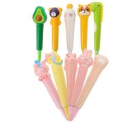 KAILIKETIY Stylos à Douce en Main, pour Étudiants Lot de 10 en Plastique Adorables et Multifonctions et Marquer Points Importants Plusieurs styles Plusieurs styles