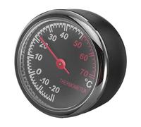 KAILIKETIY Thermomètre Mécanique Éclairé pour Tableau de Bord Voiture Mini Étanche à Poser Clipser sur Ventilation avec Adhésif Instrument de Mesure de Température Résistant et Précis