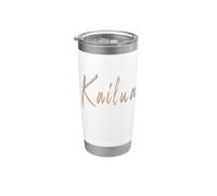Kailua Hawaï Design vintage élégant Gobelet isotherme en acier inoxydable double paroi