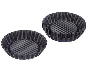 Kaiser 2055935 Pâtisserie Plaque de Tarte 10 cm 6 Pièces