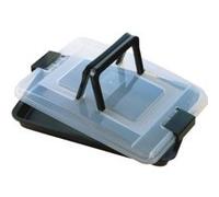 KAISER BAKE&TAKE / 750002 PLAT DE CUISSON AVEC COUVERCLE DE TRANSPORT 42 X 29 CM G